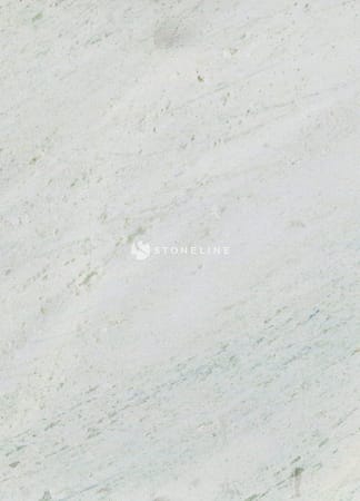 Close-up of white marble surface with green veins.
