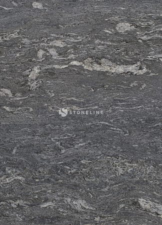 Close-up of black and white marble texture.