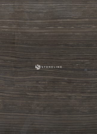 Dark wood grain texture with horizontal lines.