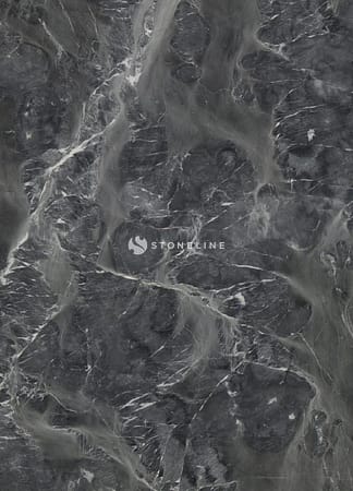 Dark gray marble texture with white veins