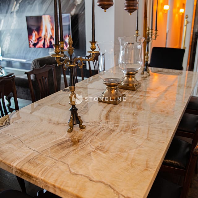 BEIGE WAVY EXTRA ONYX