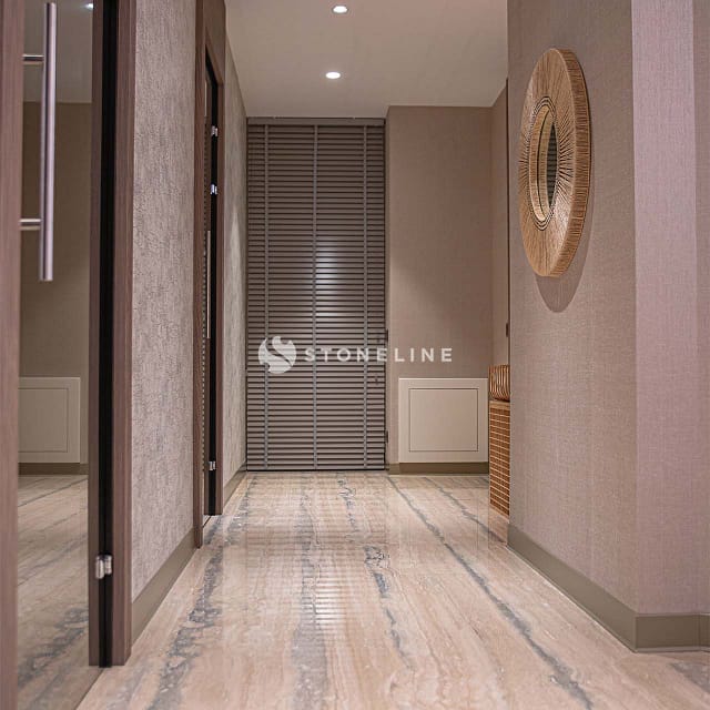 SILVER TRAVERTEN (ITALY)