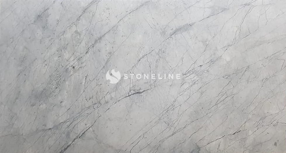 White marble texture with gray veining