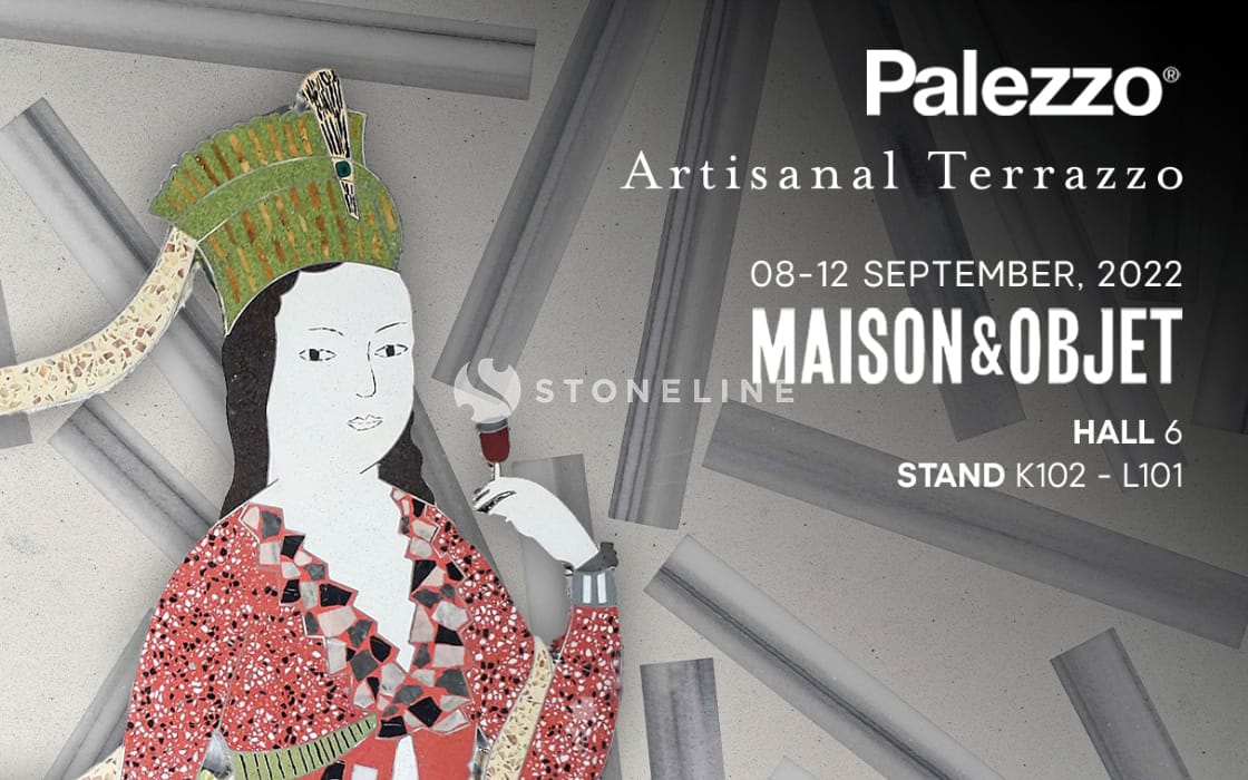 We are at the Maison and Objet Fair with our Palezzo collection