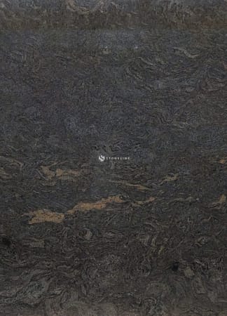 Close-up of textured dark granite surface