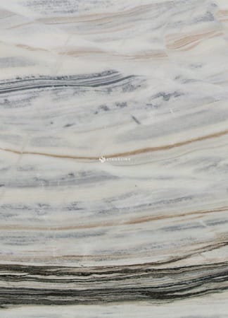 Close-up of multicolored marble texture pattern.