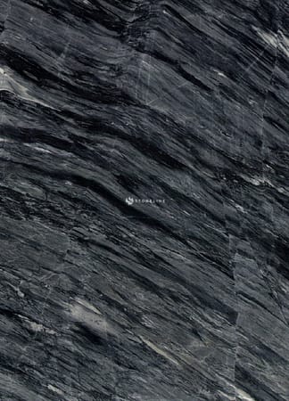 Dark gray marble texture with swirling patterns.