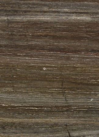 Brown textured marble surface with horizontal veins.