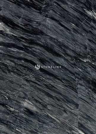 Dark gray marble texture with swirling patterns.