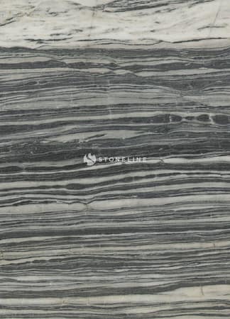 Gray and white striped marble texture