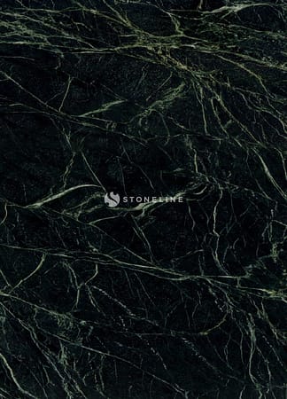 Dark marble texture with white veins.