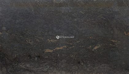 Close-up of textured dark granite surface