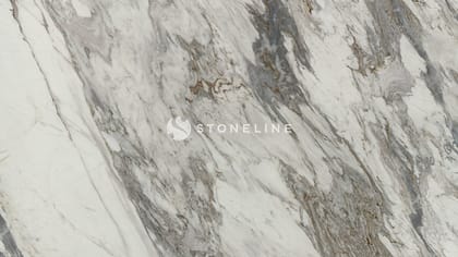 White and gray marble texture background.
