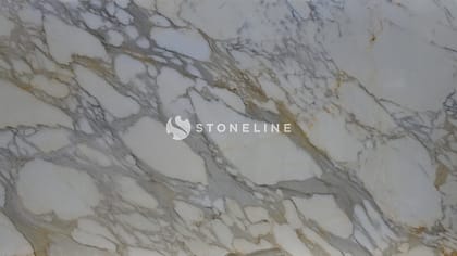 Close-up of white and gray marble texture