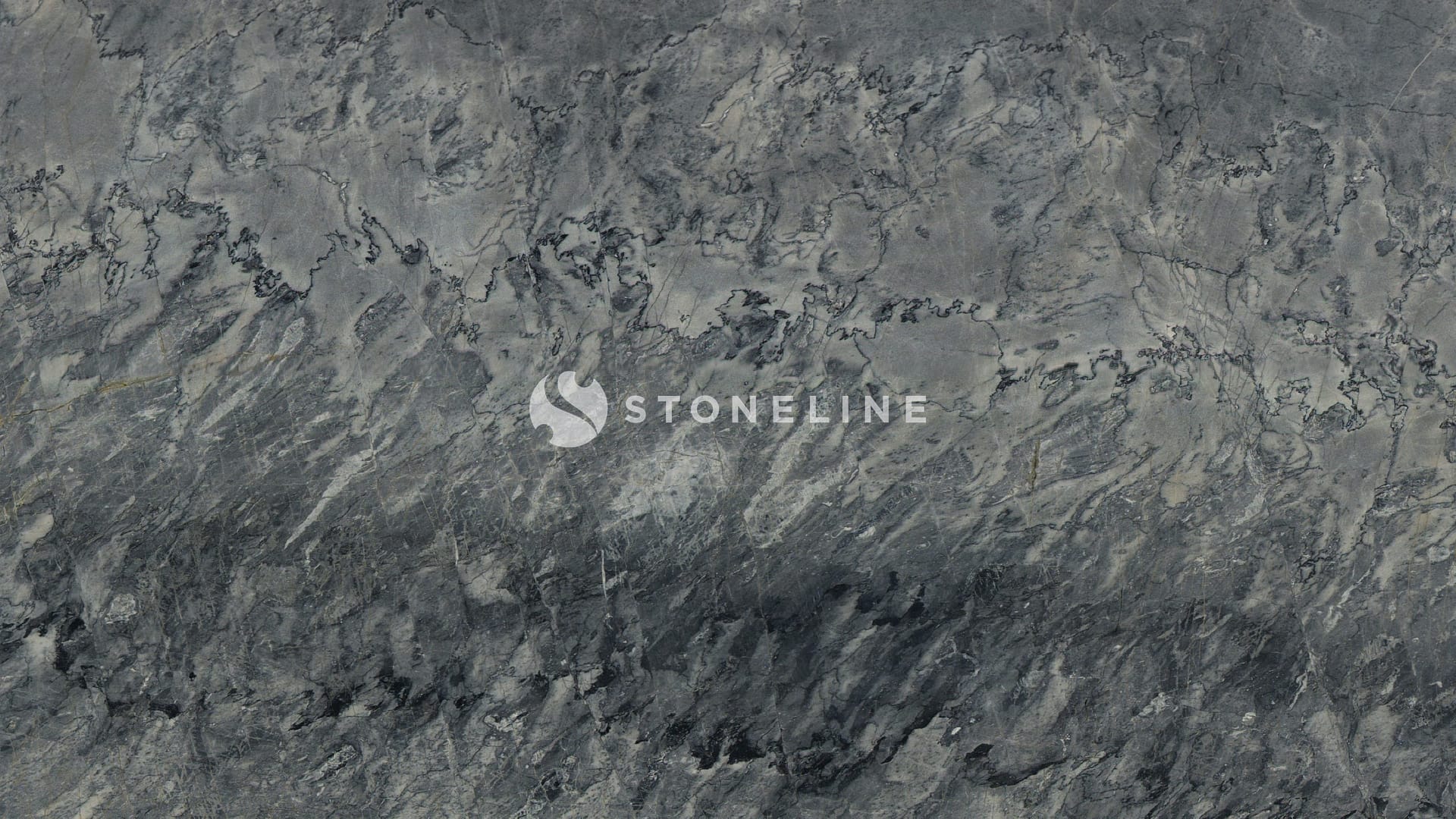 Gray marble surface with natural patterns