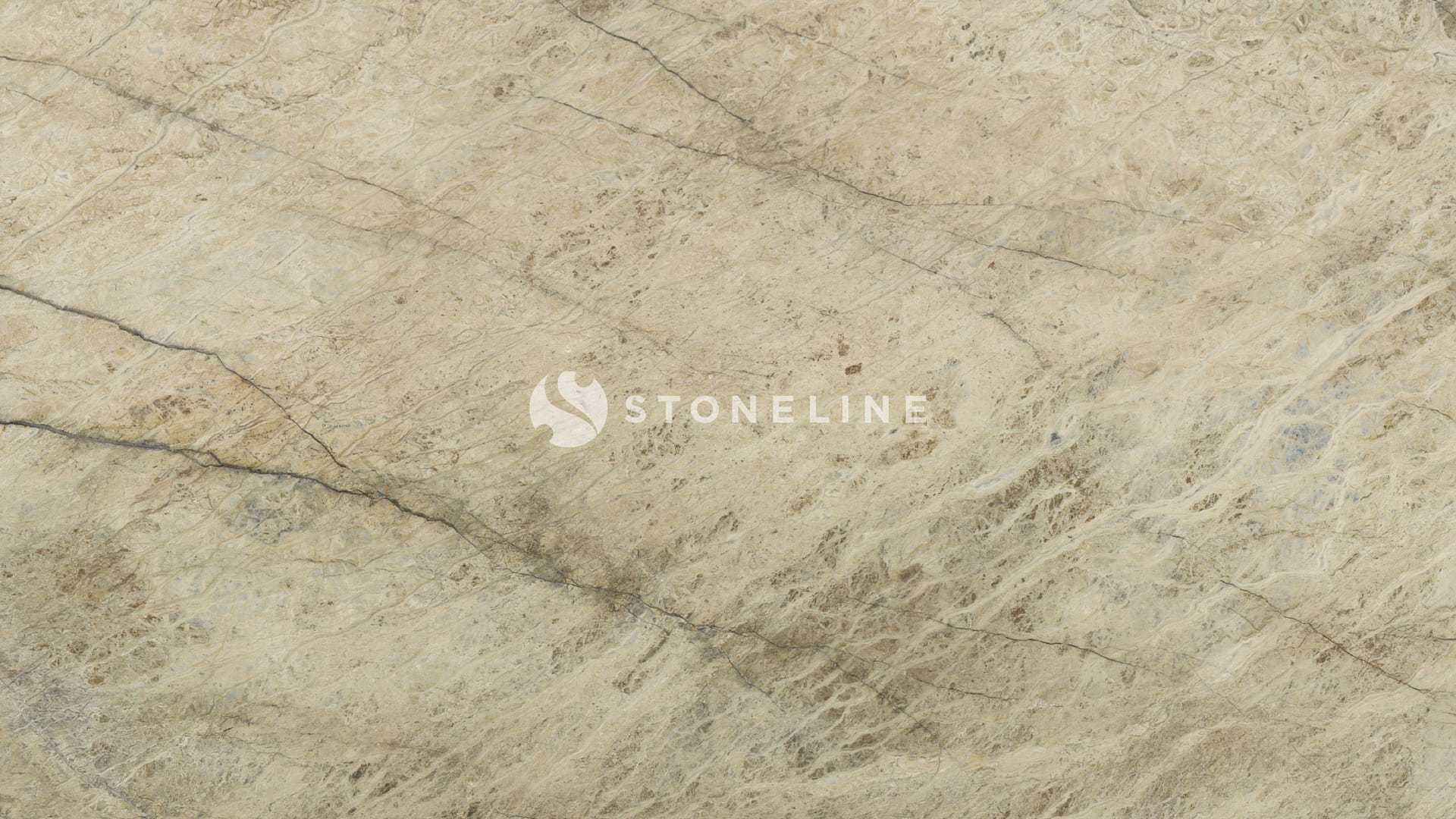 Beige marble texture with natural veins and patterns.