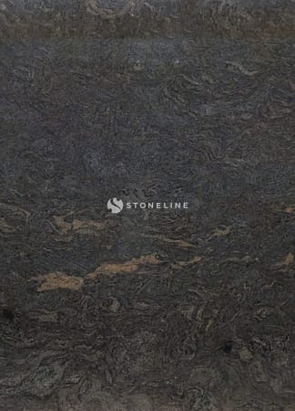 Close-up of textured dark granite surface