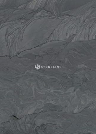 Gray marble texture with natural wavy patterns