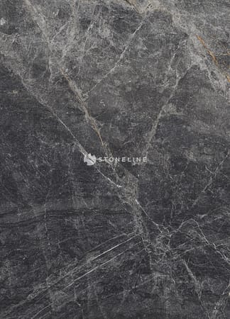 Gray marble texture with swirling patterns