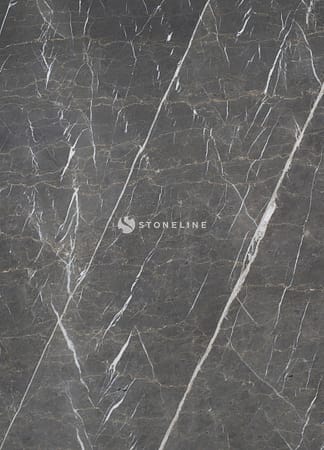 Dark marble surface with white veins