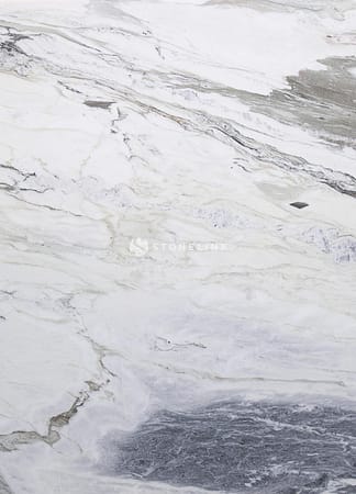 White marble with gray veins texture