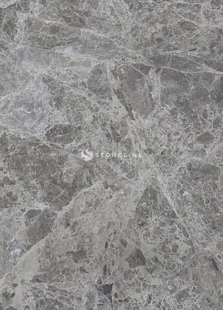 Gray marble surface with natural patterns