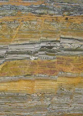 Colorful marble texture with layered patterns