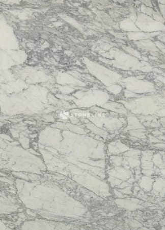 Close-up of grey and white marble texture