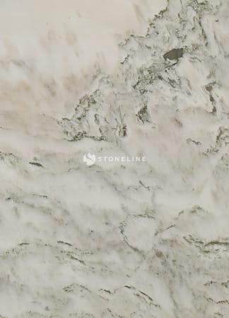 White marble texture with gray veins.