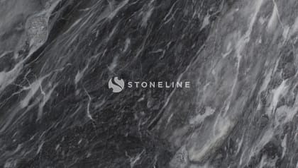 Dark gray marble texture with white veining