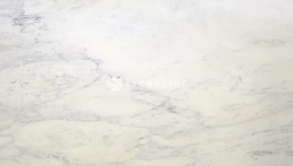White marble surface with light gray veins