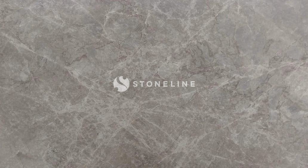 Gray marble texture with natural veining patterns.