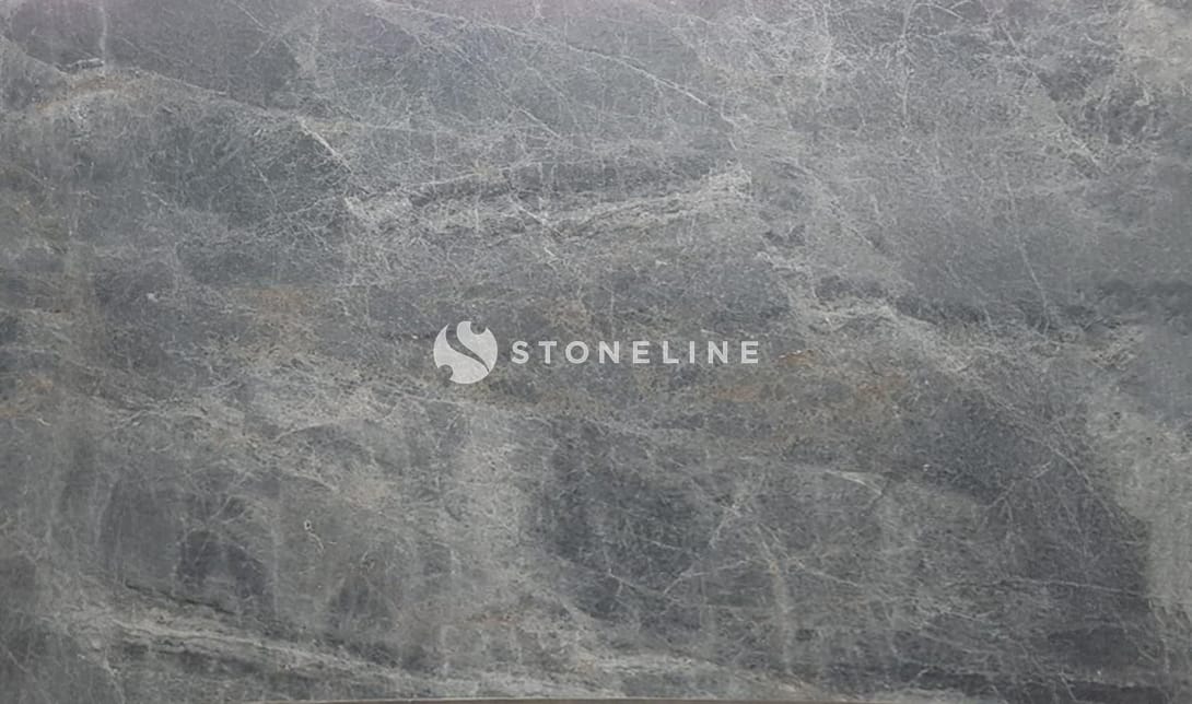 Close-up of textured gray marble surface
