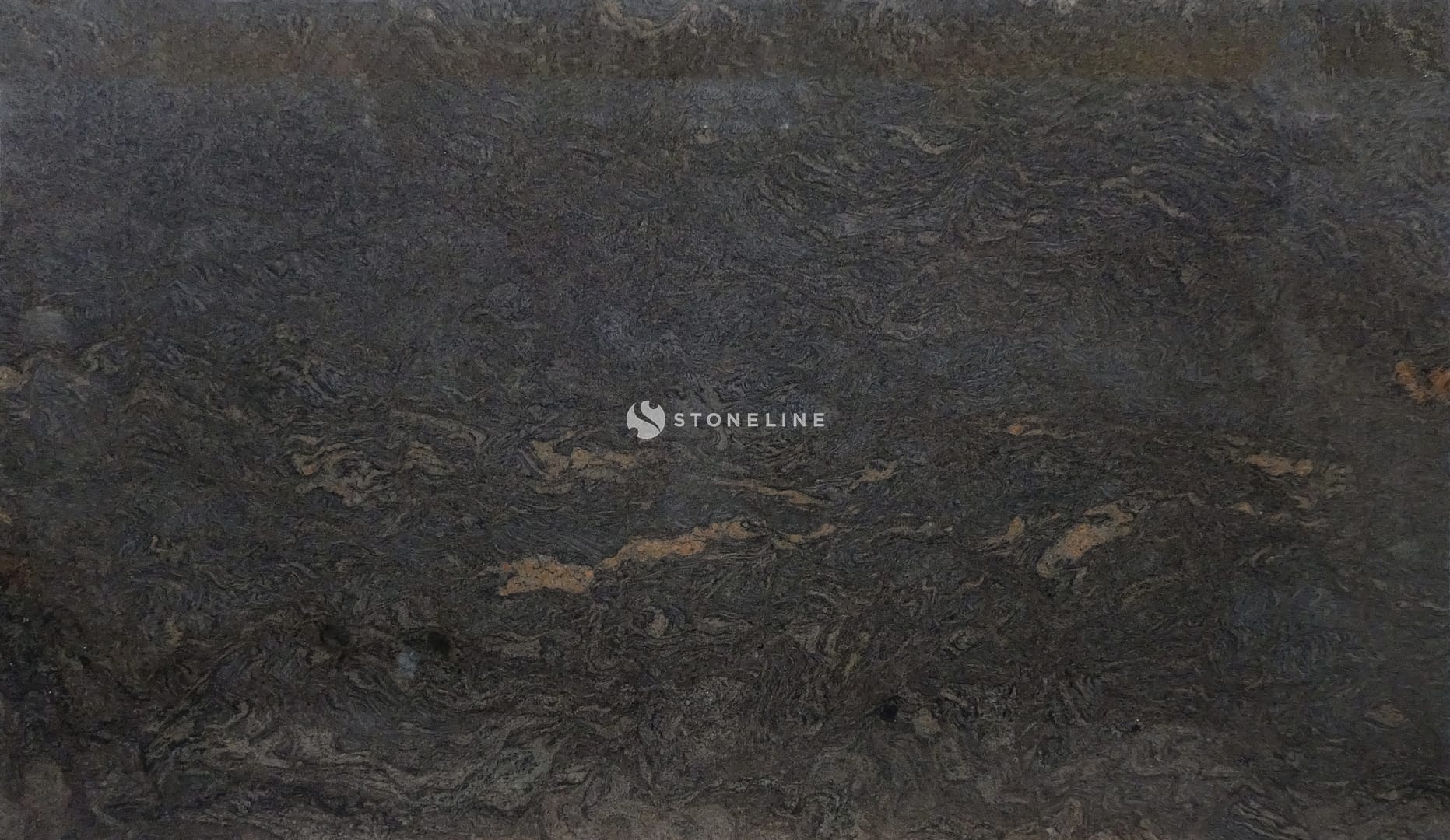 Close-up of textured dark granite surface