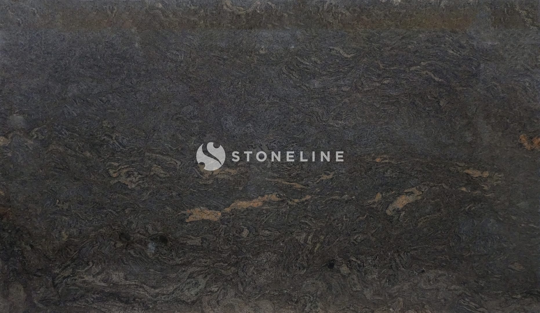 Close-up of textured dark granite surface