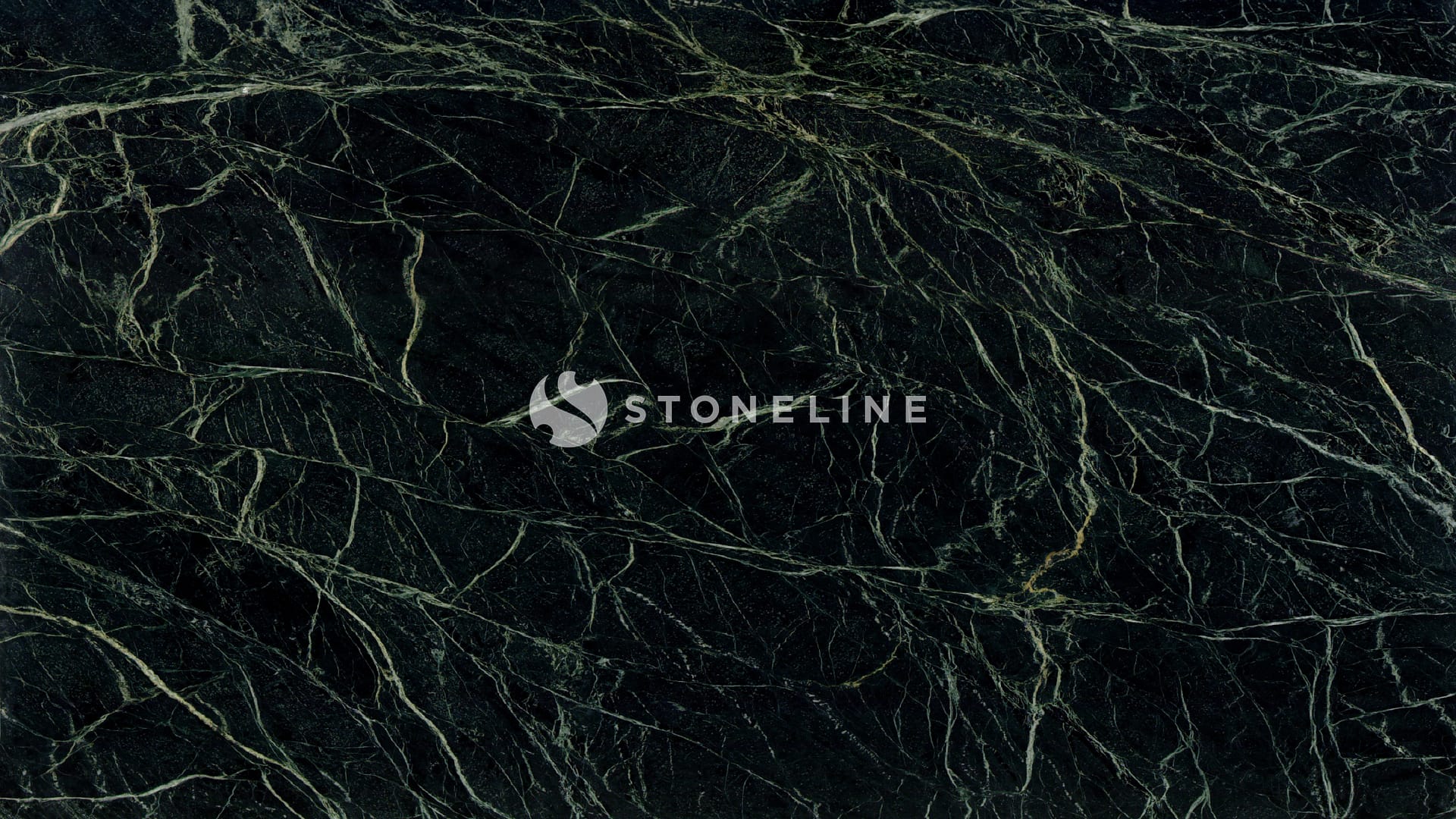 Dark marble texture with white veins.