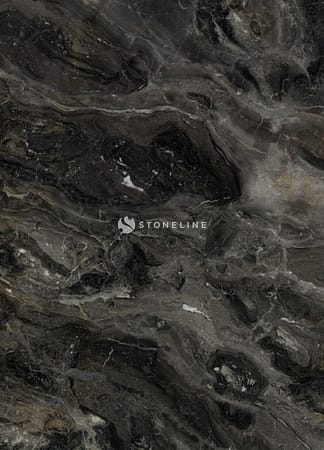 Dark marble texture with natural patterns