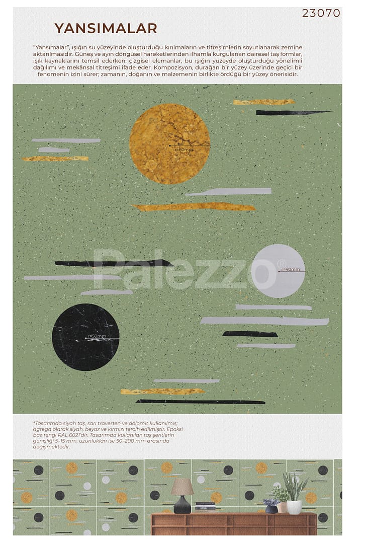 Yansımalar - Palezzo Tasarımı Öğrenci Desen Yarışması 1. Aşama