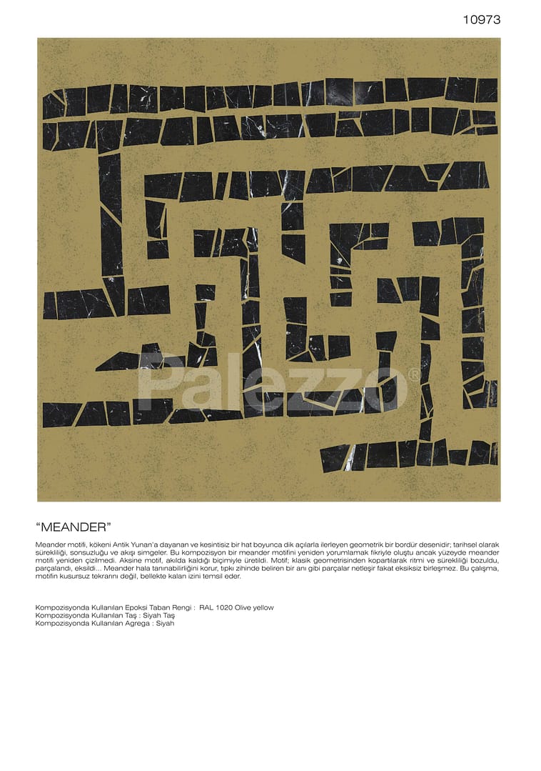 Meander - Palezzo Tasarımı Öğrenci Desen Yarışması 1. Aşama