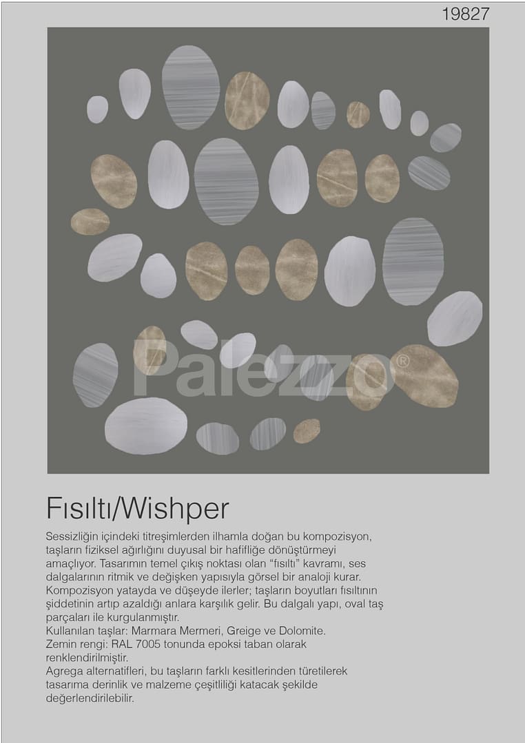 Fısıltı - Palezzo Tasarımı Öğrenci Desen Yarışması Sonuçları - Mansiyon