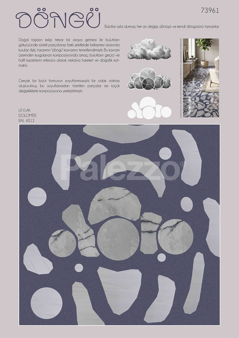 Döngü - Palezzo Tasarımı Öğrenci Desen Yarışması Sonuçları - Mansiyon