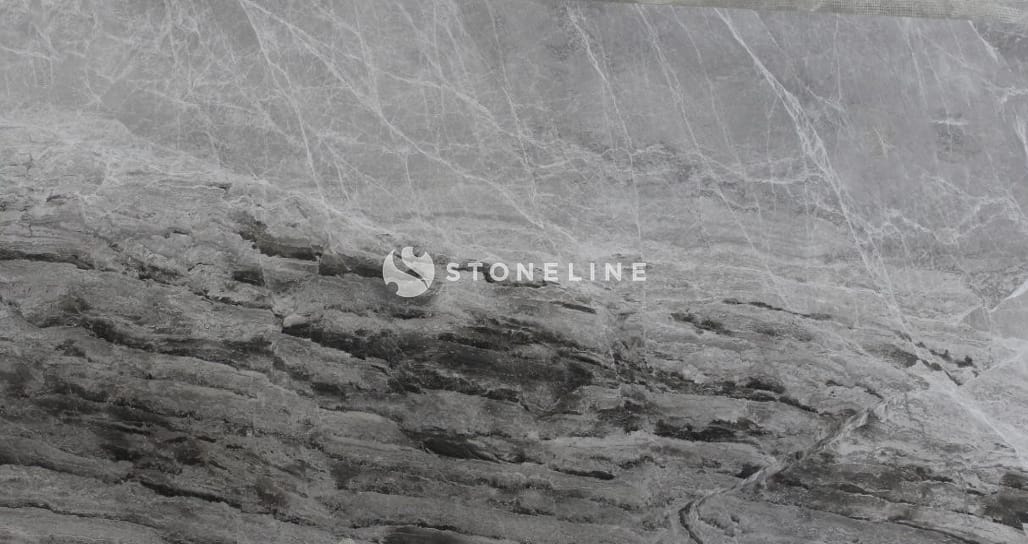Gray marble texture with natural veining