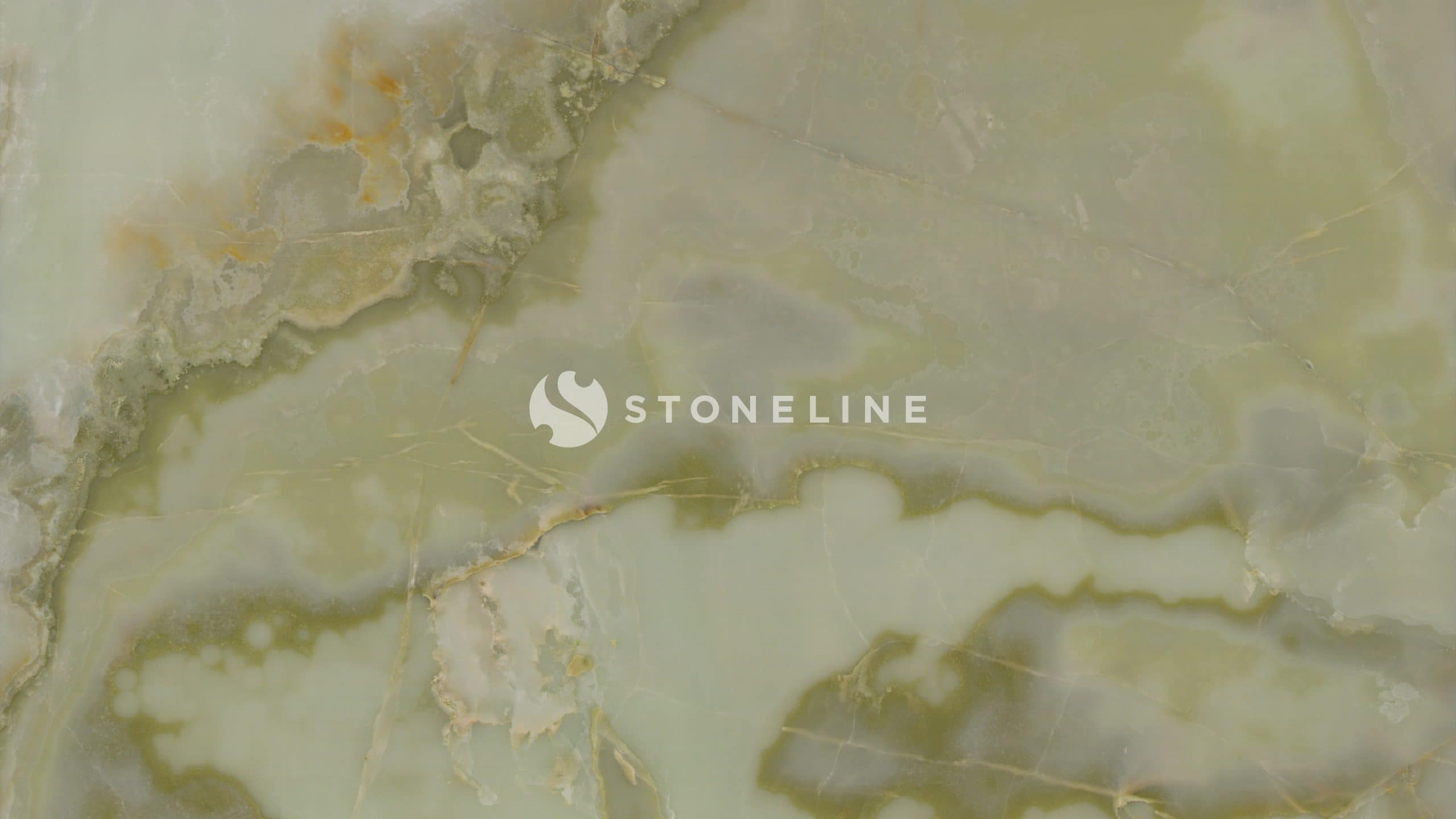 Green and white marble texture close-up.