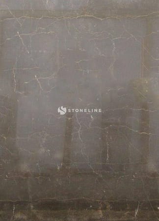 Abstract misty industrial landscape painting