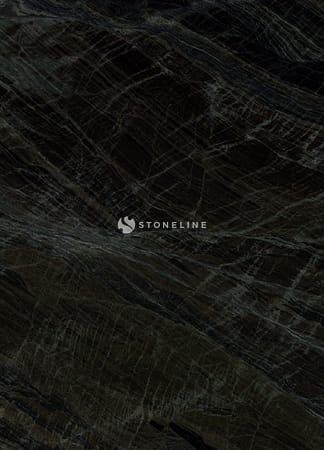 Dark marble texture with intricate veining