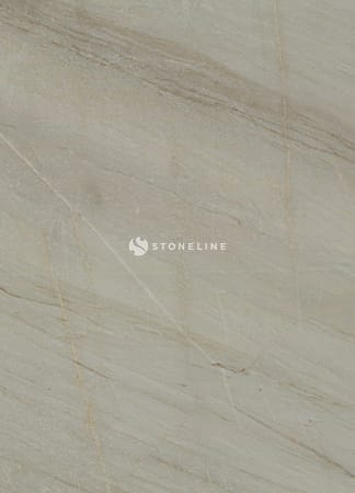 Close-up of textured beige marble surface.