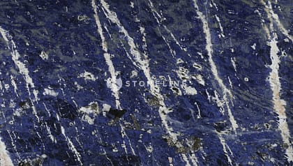 Blue and white marble texture with veins