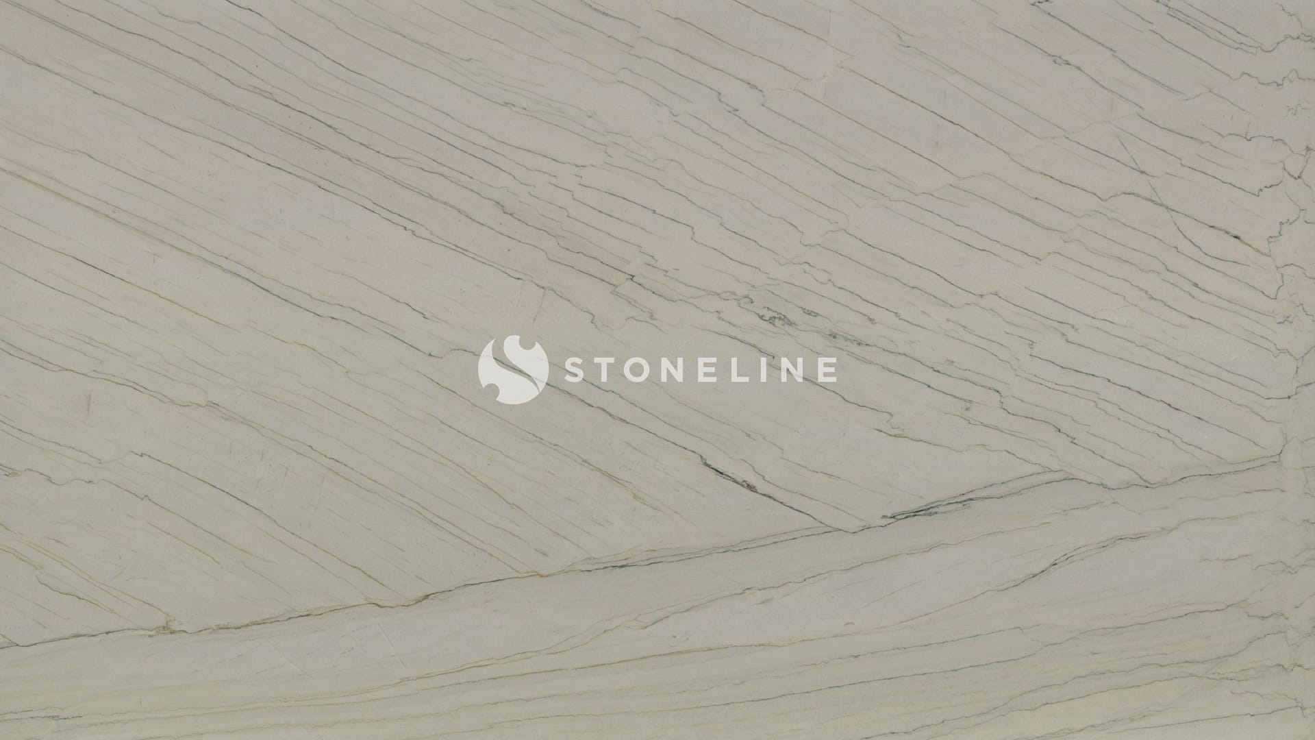 Close-up of textured, striped marble surface