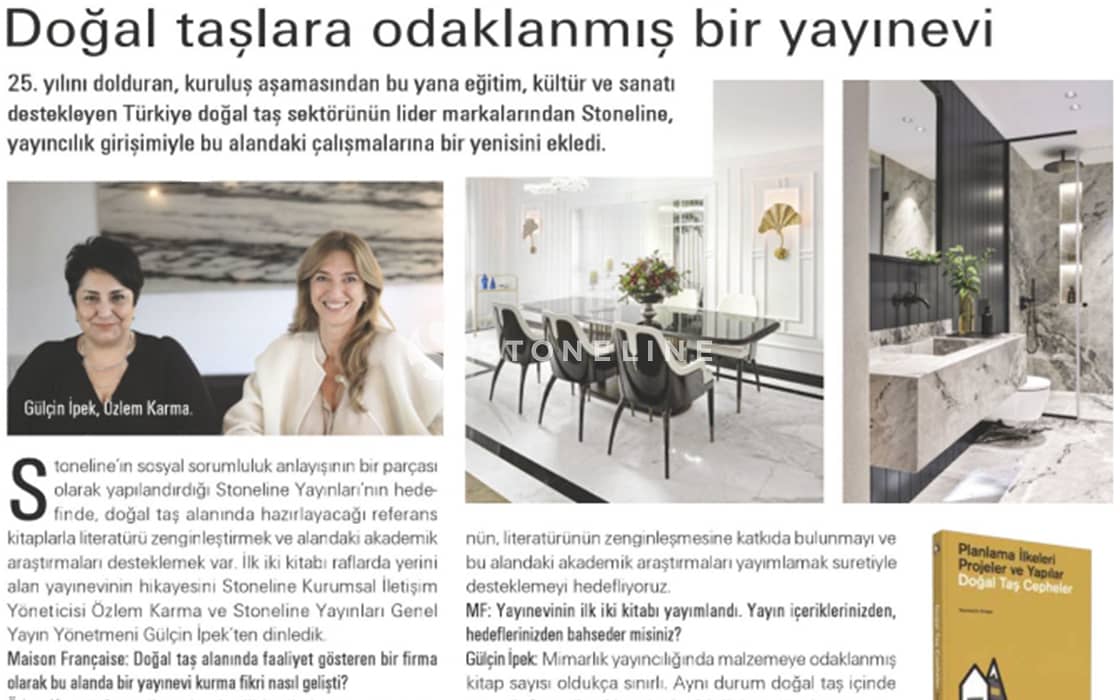 Publishing house focused on natural stones.