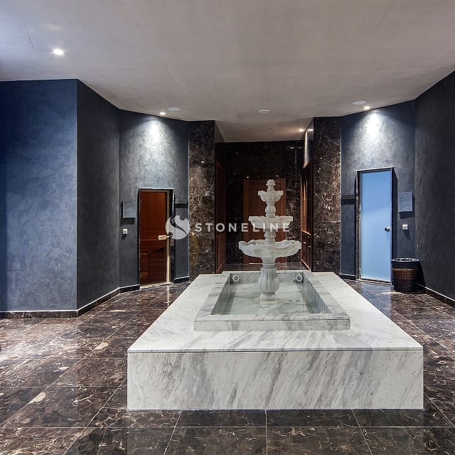 BIANCO FANTASTICO - LEATHER BROWN